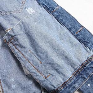 Meilleures ventes à bas prix Vestes en jean pour hommes à vendre Vêtements décontractés Vente en gros Jeans en coton de haute qualité pour hommes Vestes en jean pour hommes - Product Image 4