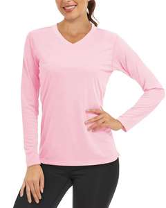 T-shirt basique pour femmes, matière douce et décontractée, respirant, léger, idéal pour la mode quotidienne, le sport en plein air et les vêtements de sport - Product Image 2