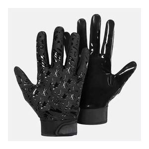 Gants de football américain à sangle réglable conçus pour offrir un soutien du poignet sécurisé et un mouvement flexible de la main - Product Image 5