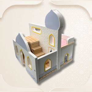 ของขวัญเดือนรอมฎอนสำหรับเด็กชุดของเล่นไม้บ้านมาสคอต - Product Image 4