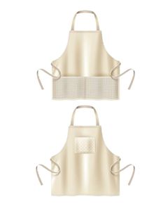 100% Organic Cotton Sleeveless Bib <b>Apron</b> for Women Eco-Friendly Classic Style <b>Kitchen</b> Reusable & Cleaning Use High Quality - Product Image 1