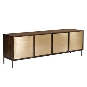 Nouveau Design 2022 armoire avec bois massif et métal artisanat meubles de Base ou armoire de rangement de luxe meubles de salon maison - Product Image 6