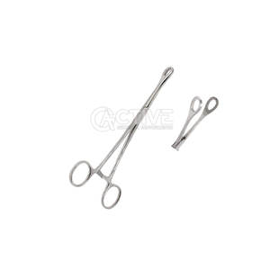 Fórceps de sujeción de esponja de alta calidad, instrumentos quirúrgicos de acero inoxidable, fórceps de sujeción de esponja de acero inoxidable autoclavable - Product Image 6