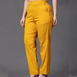 Novedad de 2024, pantalones acampanados informales para mujer, ropa de calle, pantalones de cintura elástica, ropa de moda versátil para viajes de otoño - Product Image 3
