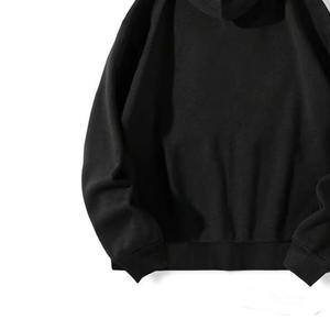 High Quality Customized Men's Winter Streetwear Regular Fit Embroidered Rhinestone <b>Zipper</b> <b>Hoodies</b> 100% Cotton Fleece Wholesale - Product Image 6