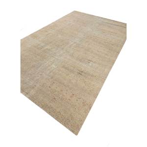 พรมขนสัตว์ถักมือ Erbe สีเบจและสีน้ำตาล ลายแบบนามธรรม สำหรับห้องโถงและห้องนั่งเล่น สไตล์ทับริซ ทำด้วยมือ รุ่น GS-7290(FR) - Product Image 2