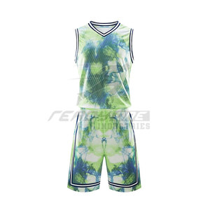 Uniforme de basket-ball respirant et extensible pour hommes pour l'entraînement et les jeux Uniforme de basket-ball classique pour hommes - Product Image 1