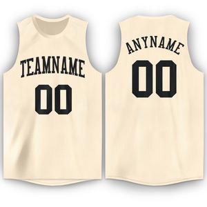 เสื้อบาสเก็ตบอลสำหรับผู้ใหญ่ผ้าโพลีเอสเตอร์คอวีน้ำหนักเบาแห้งเร็วระเหิดได้ตามต้องการชื่อและโลโก้ - Product Image 5