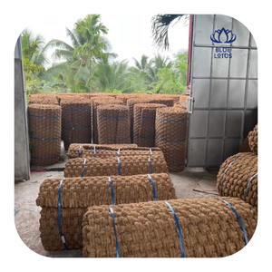 Tapis de porte en fibre de coco du Vietnam, durable, pour l'intérieur et l'extérieur, design antidérapant - Product Image 1