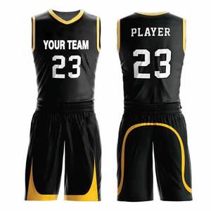 Uniforme de Baloncesto Transpirable de Alta Calidad, Personalizable, 100% Poliéster, Servicio al por Mayor y OEM - Product Image 1