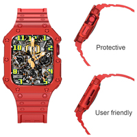 Étui de montre One Piece TPU+PC avec bracelet 22 mm pour Watch 7/6/SE - Protection tendance pour les sports de plein air