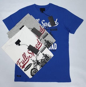 เสื้อยืดพิมพ์ลายลําลองผู้ชายคุณภาพระดับพรีเมียมคอกลมผ้าฝ้าย 100% เสื้อยืดฤดูร้อนป้ายแบรนด์ที่กําหนดเอง - Product Image 5