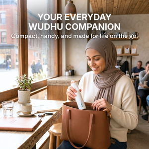 Travel Friendly <b>Portable</b> TAKVA Modern My Wudhu Companion ABS <b>Bidet</b> Muslim Eco-Friendly Islamic Prayer Essentials Eid/Ramadan - Product Image 3