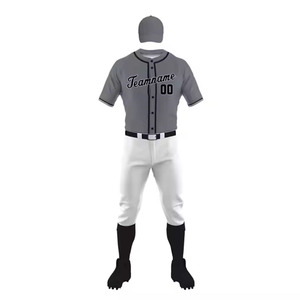 Maillot de baseball de qualité supérieure avec logo et design personnalisés pour hommes uniforme de baseball maillot de baseball entièrement sublimation à vendre - Product Image 6