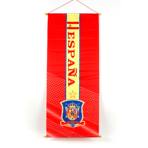 Bannière <span class=keywords><strong>de</strong></span> football des équipes nationales <span class=keywords><strong>de</strong></span> la Coupe du monde USA Brésil Argentine Allemagne Portugal Football Bar Loterie Boutique Fan <span class=keywords><strong>de</strong></span> sport Drapeau décoratif - Product Image 2