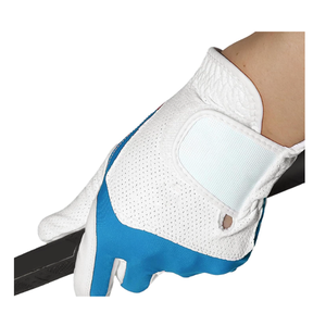 Nouveau design, gants de golf personnalisés en tissu doux de qualité supérieure, protection des mains, respirants, anti-UV, sangle de poignet réglable, sport, extérieur, blanc - Product Image 3