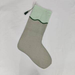 ถุงน่องผ้าฝ้ายทำด้วยมือทรงซานตาคลอสอินเดียถุงน่องสไตล์วินเทจ - Product Image 3