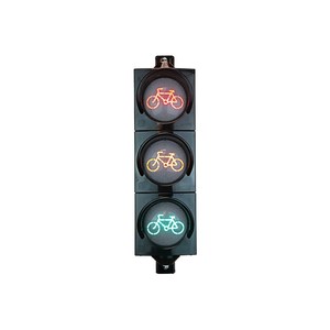Feu de signalisation LED pour vélo de 100 mm, fabriqué en matériau PC durable - Product Image 5