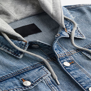 Vestes pour hommes Veste en jean design pour hommes Vêtements d'extérieur élégants Streetwear Élégance avec manches longues Coupe décontractée en denim de coton - Product Image 6