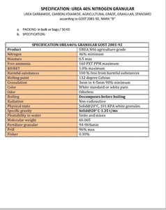 Fertilizante de Fosfato de Calcio MAP, 46% de Nitrógeno NPK 46-0-0, Soluble en Agua para Todo Uso, para el Crecimiento de las Plantas, OEM Personalizado - Product Image 4