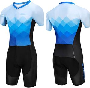 Uniforme de cyclisme avec short rembourré pour hommes et femmes Tissu respirant à séchage rapide Conception réfléchissante Léger Confortable - Product Image 5