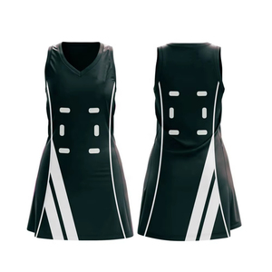 เครื่องแบบเน็ตบอลสีต่างๆน้ำหนักเบาเครื่องแบบเน็ตบอลดีไซน์ใหม่ - Product Image 1