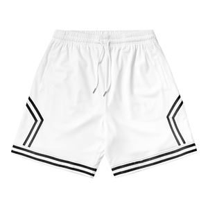 Pantalones cortos de baloncesto de malla para hombre, pantalones cortos de baloncesto con logotipo personalizado, diseño de impresión gráfica por sublimación - Product Image 3