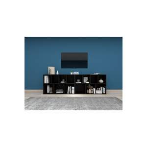 Turkish Manufacturer's Modern Multi-Purpose Twin Bookshelf 18mm Chipboard for Living Room <b>Bookcases</b> & <b>Bookshelves</b> - Product Image 4