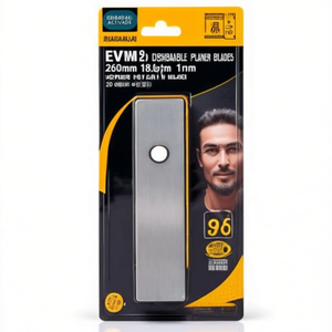 EWM Disposable Reversible <b>Planer</b> Blades 260mm Length 18.6mm Width 1mm Thickness Standard-Pack Size 20 Hand Planes - Product Image 2