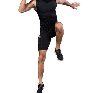 Streetwear Short de compression respirant pour homme Short de compression surdimensionné à séchage rapide pour homme Short de compression personnalisé pour homme - Product Image 6