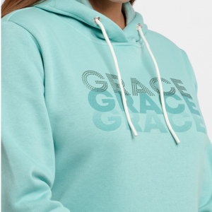 Women Heavyweight Hoodie High GSM Fleece Sweatshirt Custom Logo Ladies Pullover Casual Streetwear Wholesale - Product Image 4