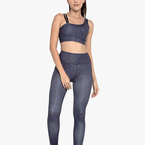 Vêtements de sport pour femmes Compression Gym Yoga Set Scrunch Butt Design Solide Workout Running Fitness Sports Clothing-2 Pieces - Product Image 1