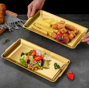 ถาดโลหะทำด้วยมือสำหรับของขวัญเดือนรอมฎอนและช็อคโกแลตที่ให้บริการ - Product Image 1