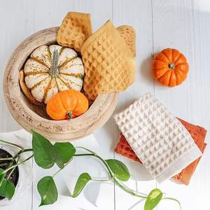 Serviette de golf en coton de sac à farine, tissage uni, séchage rapide, logo personnalisé, vente en gros, fournisseur OEM, marque privée - Product Image 1