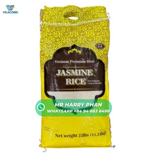 Top leader Jasmine pas cher en vrac-5% 10% 15% Vente en gros de riz long grain au jasmin-Riz Rizo Rice-M. Harry (+ 84) 94 883 8498