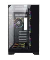 SPECIAL OFFERS Computer case All Transparent White case Sea View Gaming ATX Pc case