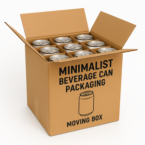 Đầy màu sắc tối giản bao bì xuất khẩu palletized nước giải khát có thể thùng <span class=keywords><strong>carton</strong></span> năng lượng uống thể thao uống <span class=keywords><strong>carton</strong></span> di chuyển hộp với ngăn - Product Image 1