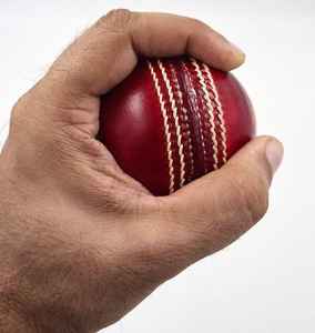 Ballons de cricket en cuir de qualité supérieure cousus à la main avec logo personnalisé - Product Image 5