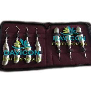 Elevadores de raíces dentales para cirugía Oral, 7 Uds., Set PDL, mango de dedo de relajación Dental, vivicon, Instrumentos dentales - Product Image 4