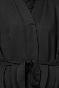 Nueva moda mujer Naqab manga larga línea única negro Burqa sólido estilo étnico Hijab islámico musulmán tradicional musulmán - Product Image 5