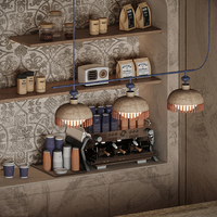 Intérieur de restaurant moyen-oriental personnalisé avec calligraphie arabe, solution clé en main pour hôtel et complexe hôtelier