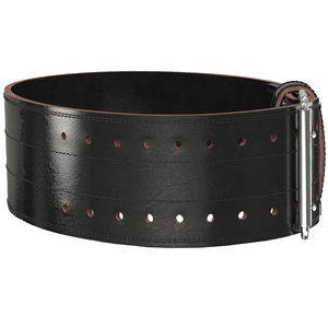 Ceinture de musculation en cuir véritable à simple/double boucle, protection dorsale professionnelle, vente en gros, personnalisation de marque - Product Image 2