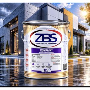 สีทาโลหะผสมคอมโพสิต ZBS KOMPAINT 12 ลิตร - สารเคมีป้องกันสนิม - Product Image 1