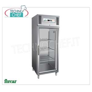 Equipo de Refrigeración Comercial Forcar G-GN650BTG, Congelador Vertical de 1 Puerta y 650 Litros con Ventilación Ecológica, Temperatura -18/-22 °C - Product Image 1