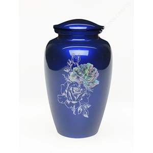 โกศที่ระลึกนกฮัมมิงเบิร์ดสีม่วงสำหรับใส่เถ้ากระดูก โกศสำหรับเก็บอัฐิสำหรับผู้ใหญ่ โกศตกแต่งสำหรับผู้ใหญ่ - Product Image 4