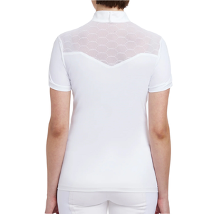 Women Horse Riding Shirt Lightweight Athletic Fit Long Sleeve Equestrian Top <b>Stretch</b> Fabric Moisture Control Riding Apparel - Product Image 3