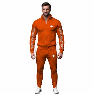 <b>Men</b> Running Tracksuit <b>Jacket</b> and Sweatpants Set <b>Slim</b> <b>Fit</b> Tracksuits for <b>Men</b> Jogging Wear Tracksuit - Product Image 1
