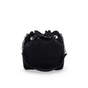 Noir P36118 formel sac à bandoulière Preppy Vintage Style dame décorations en cuir véritable PU doublure étanche à l'eau pour l'été hiver - Product Image 3