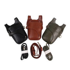 Étui de ceinture en cuir véritable de haute qualité pour ciseaux de barbier, étui pour outils de coiffure, accessoires, ceinture de taille, porte-épaule - Product Image 5