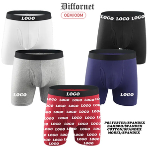 <b>Mens</b> Briefs <b>Underwear</b> Soft Cotton Spandex Oem Customized High Quality Cheaper <b>Mens</b> <b>Underwear</b> Boxer Briefs <b>Trunk</b> DDP shipping - Product Image 3